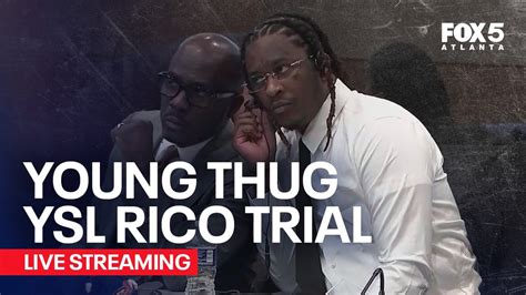 yougn thug ysl|young thug ysl live stream.